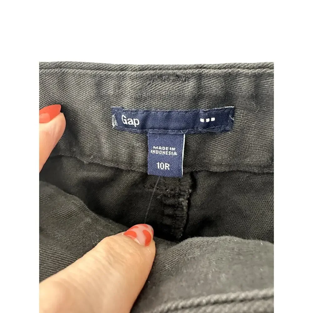 GAP Black Trouser Pants Women's 10 Regular New